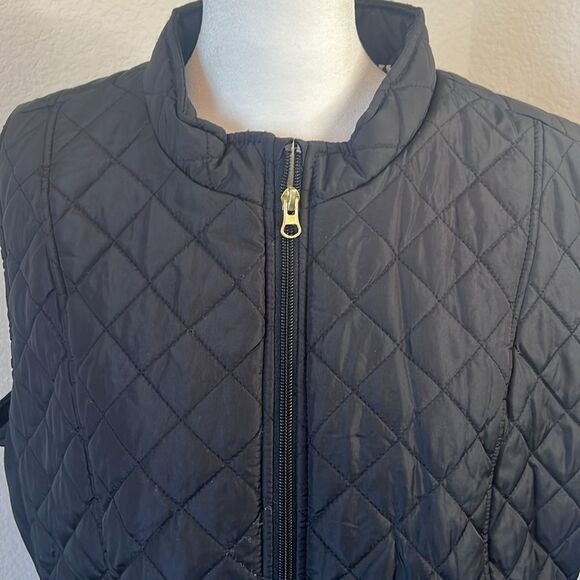 Kim Rogers Black Quilted Vest - Picture 4 of 10